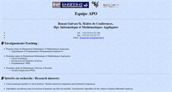 Desktop Screenshot of guivarch.perso.enseeiht.fr