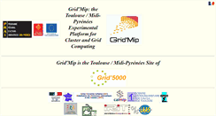 Desktop Screenshot of gridmip.enseeiht.fr