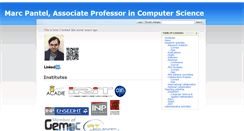 Desktop Screenshot of pantel.perso.enseeiht.fr